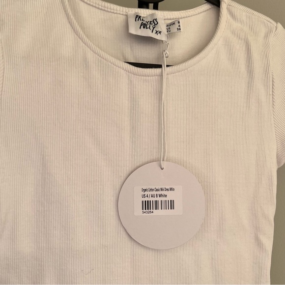 PRINCESS POLLY - White classic mini dress ✨ - Picture 8 of 8